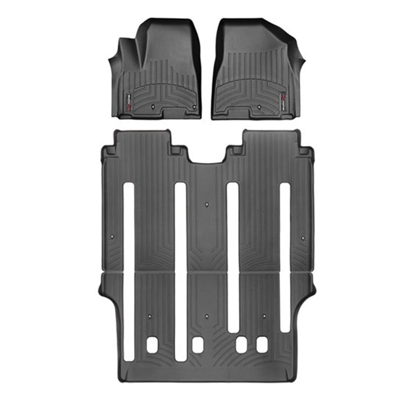 WeatherTech | FloorLiner Kit (Front & Rear) (7 passengers) - Kia Sedona 15-21