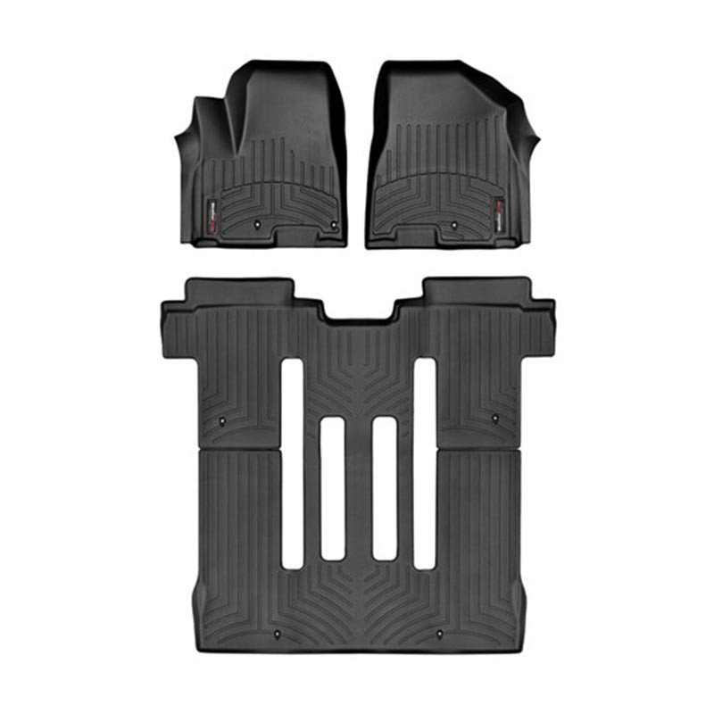 WeatherTech | FloorLiner Kit (Front & Rear) (8 passengers) - Kia Sedona 15-21