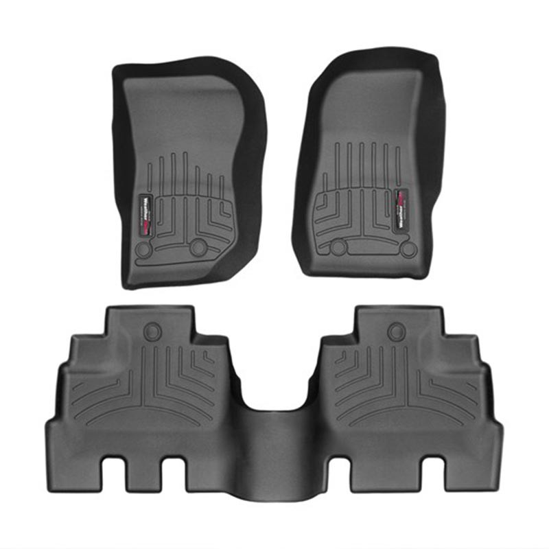 WeatherTech | Front & Rear FloorLiner Kit - Jeep Wrangler (JK) Unlimited 14-18