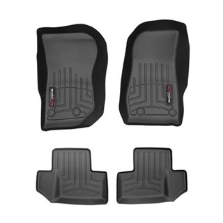 WeatherTech | Front & Rear FloorLiner Kit - Jeep Wrangler (JK) 2014-2018