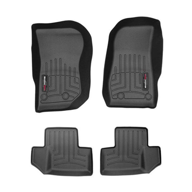 WeatherTech | Front & Rear FloorLiner Kit - Jeep Wrangler (JK) 2014-2018