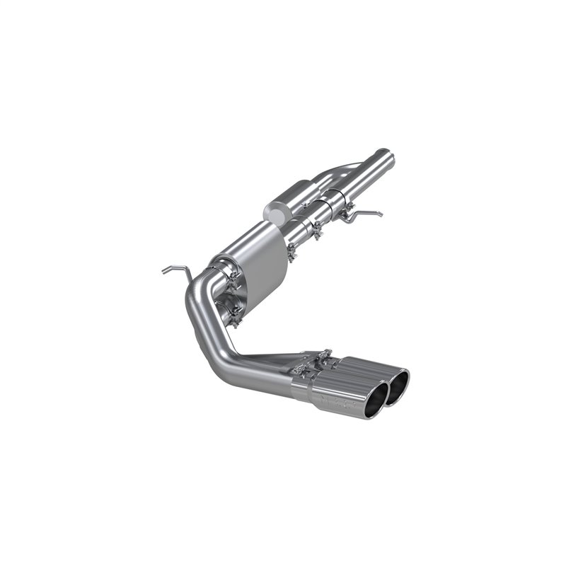 MBRP | Cat Back, Pre-Axle Dual Outlet 3 inch, PRO - Silverado / Sierra 1500 / Limited 4.3L / 5.3L 2009-2019