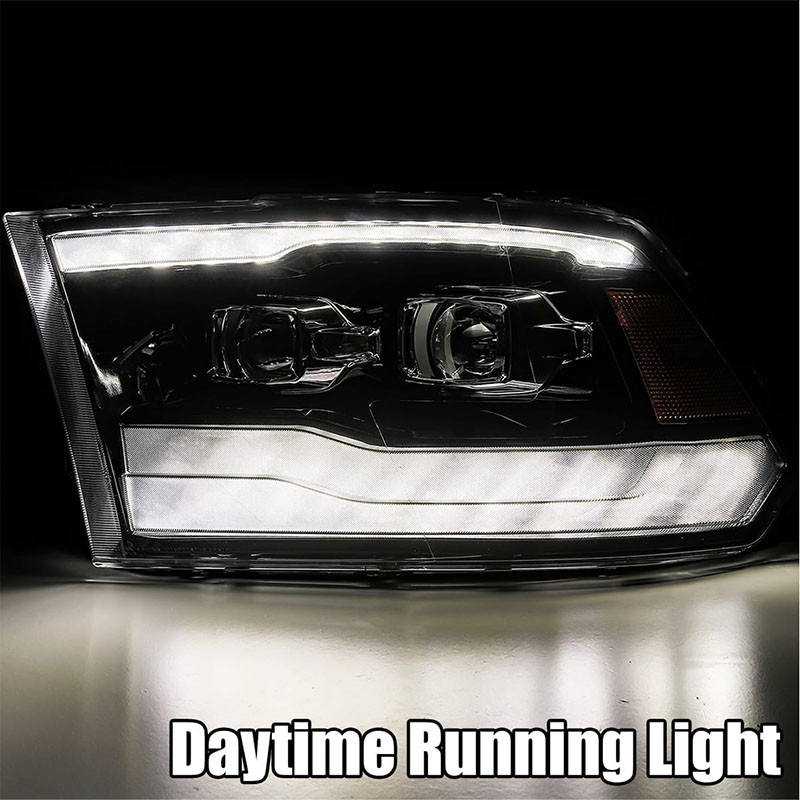 AlphaRex | LUXX-Series Full LED Dual Projector Headlights - Ram 1500 / 2500 / 3500 2009-2018