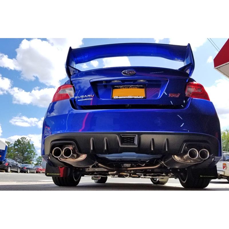 RallyArmor | Mud Flap Caliper Green Logo - WRX / STI 2015-2021