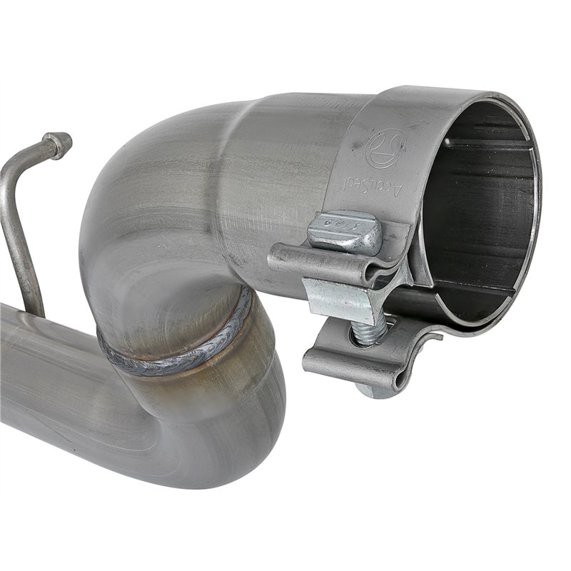 aFe Power | MACH Force-Xp 409 Stainless Steel Axle-Back Exhaust System w/No Tip - Wrangler (JL) 2.0T / 3.6L 2018-2023