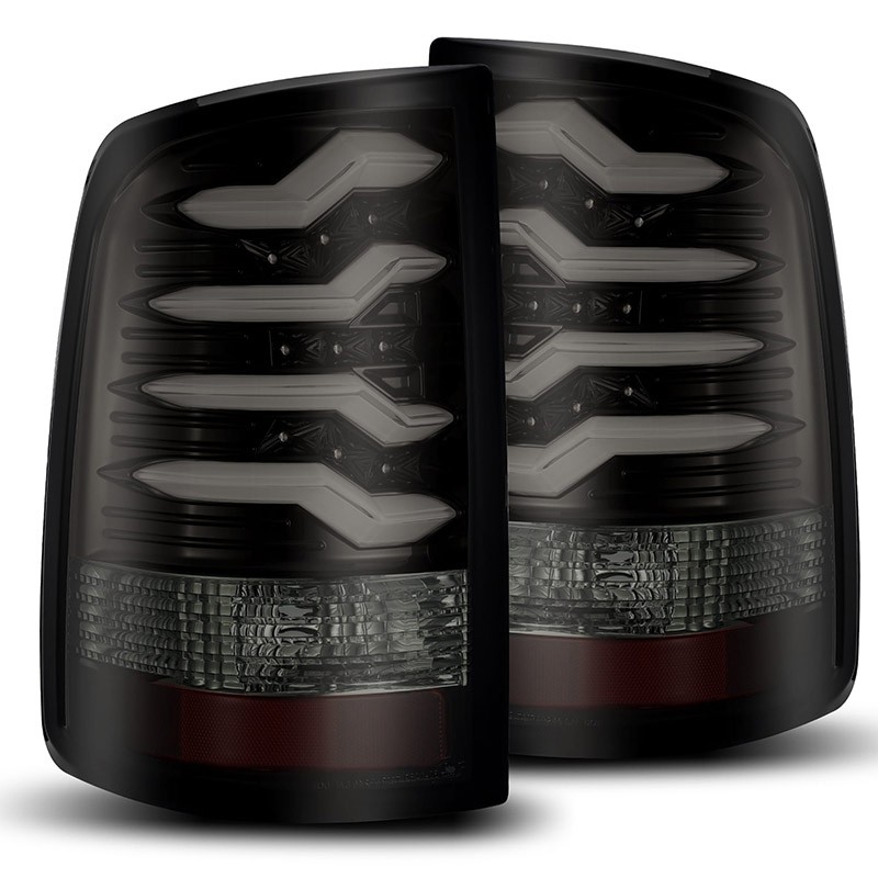 AlphaRex | PRO-Series LED Tail Lights JET BLACK - Ram 1500 / Classic / 2500 / 3500 2009-2020