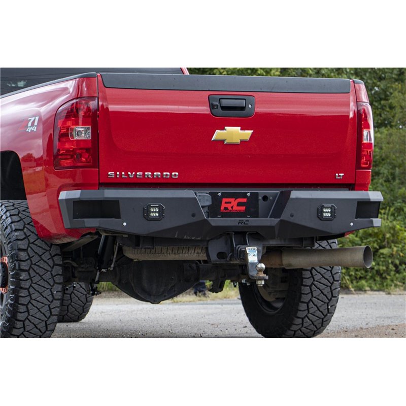 Rough Country | Bumper- Rear - Silverado / Sierra 2500 HD / 3500 HD 6.0L / 6.6L 2011-2019