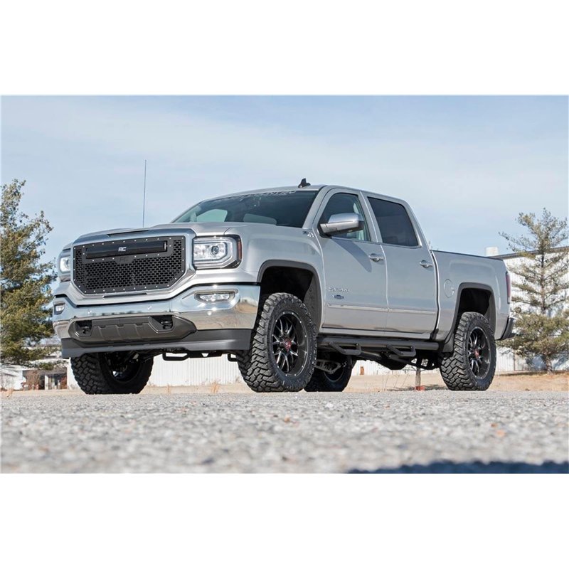 Rough Country | Lift Kit-Suspension w/Shock - Silverado / Sierra 1500 2014-2018