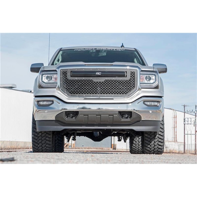 Rough Country | Lift Kit-Suspension w/Shock - Silverado / Sierra 1500 2014-2018