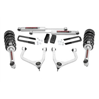 Rough Country | Lift Kit-Suspension w/Shock - Silverado 1500 2020-2024