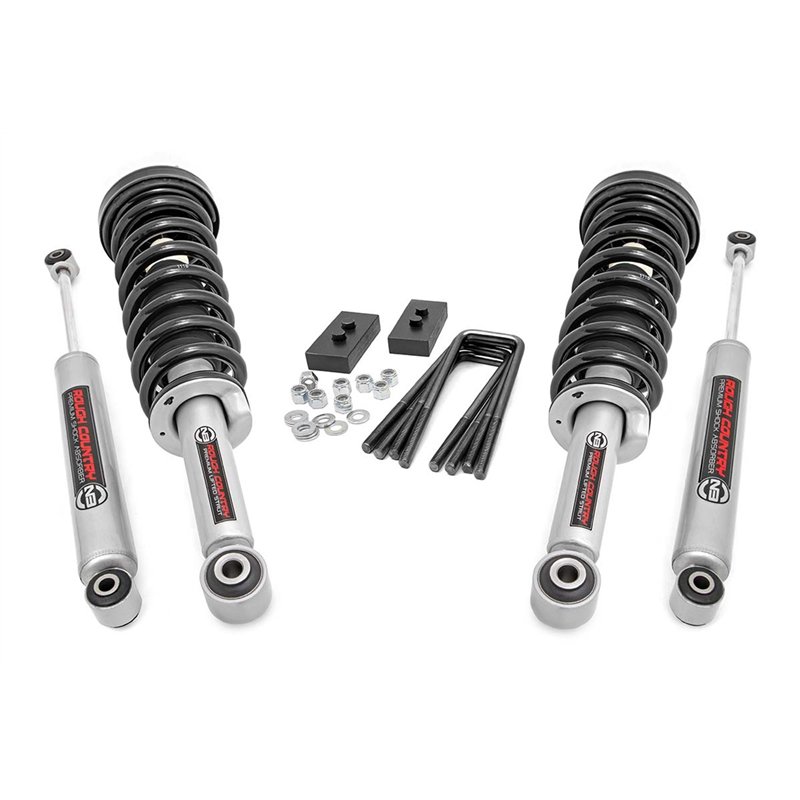 Rough Country | Lift Kit-Suspension w/Shock - F-150 2009-2013