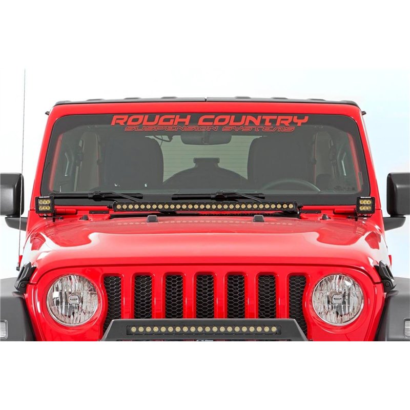 Rough Country | Exterior LED Kit - Gladiator / Wrangler (4xe) / Wrangler (JL) 2020-2024