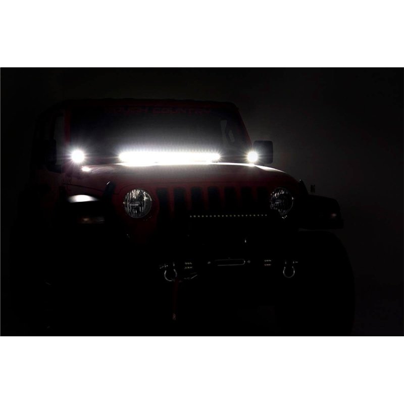 Rough Country | Exterior LED Kit - Gladiator / Wrangler (4xe) / Wrangler (JL) 2020-2024