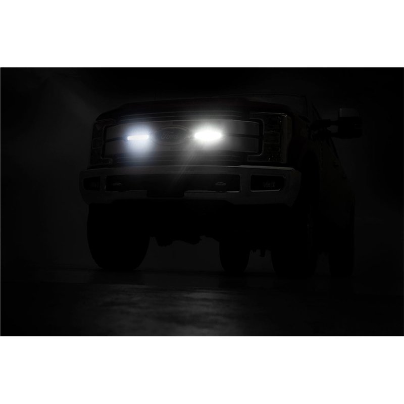 Rough Country | LED Light Bar - F-250 / F-350 6.2L / 6.7L 2017-2019