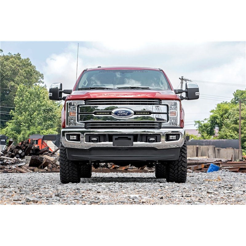Rough Country | LED Light Bar - F-250 / F-350 6.2L / 6.7L 2017-2019