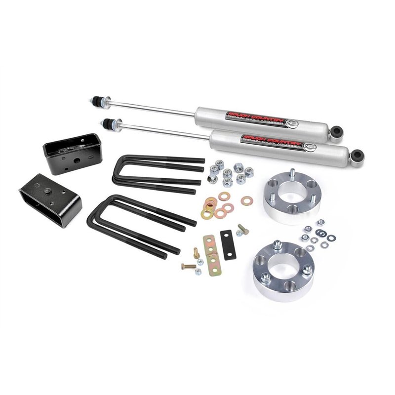 Rough Country | Lift Kit-Suspension w/Shock - Tundra 3.4L / 4.0L / 4.7L 2000-2006