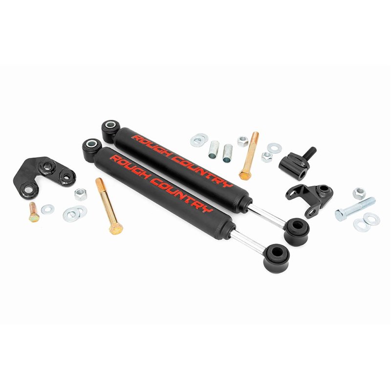 Rough Country | Steering Damper Kit - Cherokee / Wrangler 1984-2006