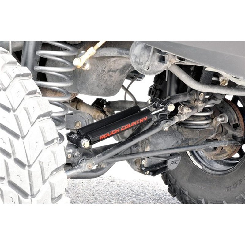 Rough Country | Steering Damper Kit - Cherokee / Wrangler 1984-2006