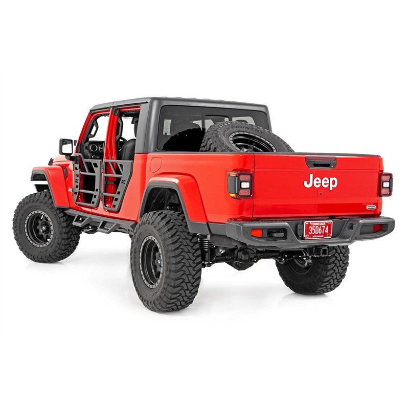 Rough Country | Nerf/Step Bar - Gladiator 3.0L / 3.6L 2020-2024