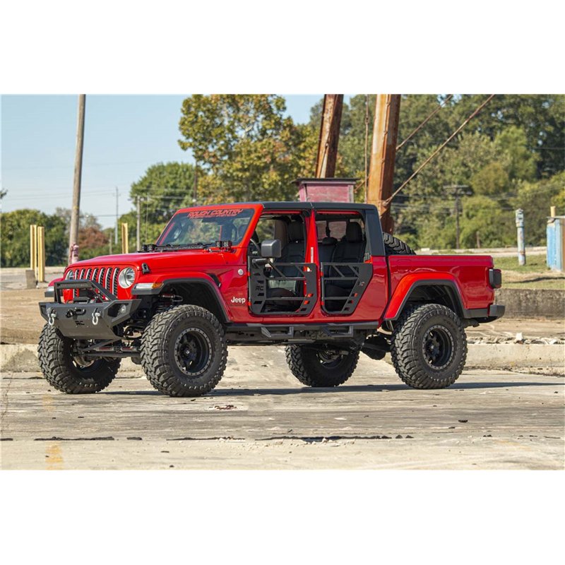 Rough Country | Nerf/Step Bar - Gladiator 3.0L / 3.6L 2020-2024
