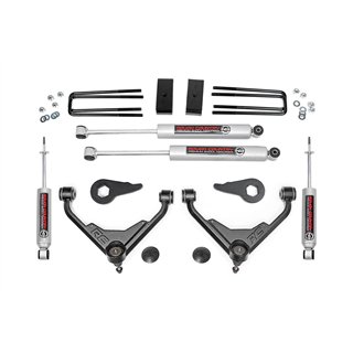 Rough Country | Lift Kit-Suspension w/Shock - Chevrolet / GMC 2001-2010