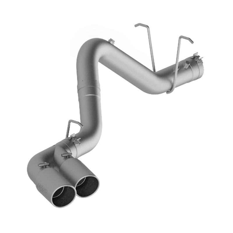 MBRP | Filter Back,Dual Outlet Single Side,AL - Silverado / Sierra 2500 HD / 3500 HD 6.6L 2011-2019