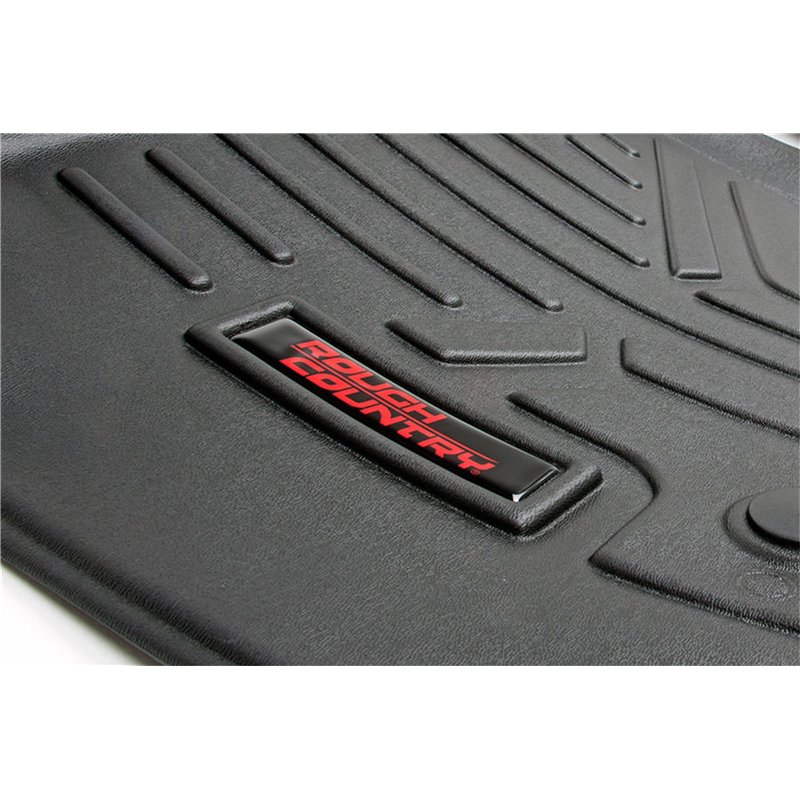 Rough Country | Floor Mat Set - F-150 / Lightning 2020-2024