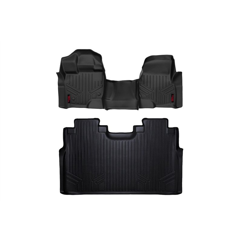 Rough Country | Floor Mat Set - F-150 / Lightning 2020-2024