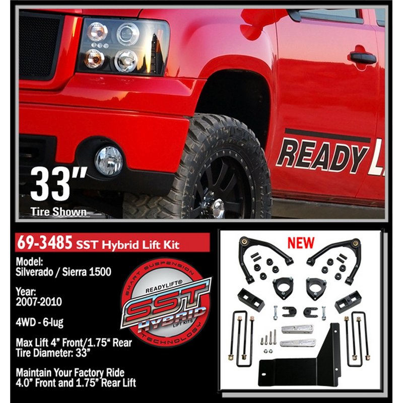 ReadyLIFT | SST® Lift Kit - Silverado / Sierra 1500 2007-2013