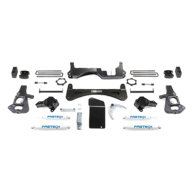 Fabtech | Lift Kit-Suspension w/Shock - Silverado / Sierra 2500 HD / 3500 HD 2001-2010