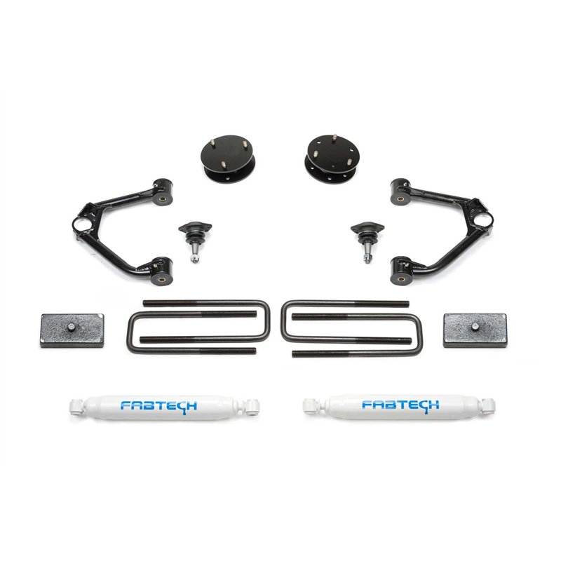 Fabtech | Lift Kit-Suspension w/Shock - Silverado / Sierra 1500 2019-2022