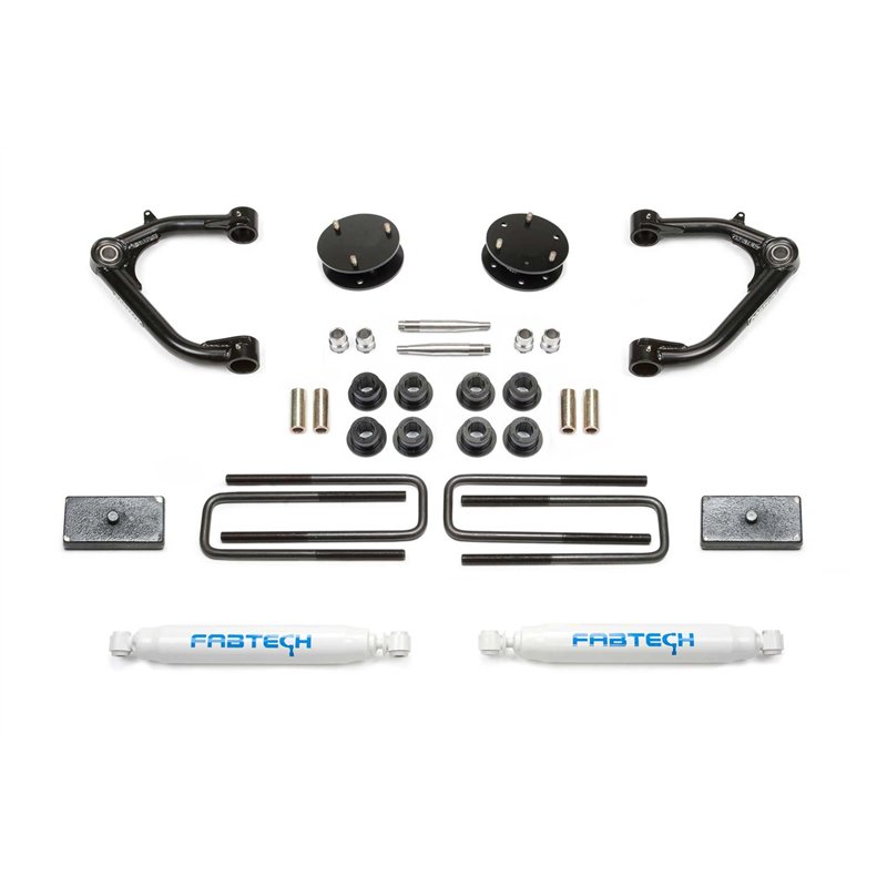 Fabtech | Lift Kit-Suspension w/Shock - Silverado / Sierra 1500 2019-2022
