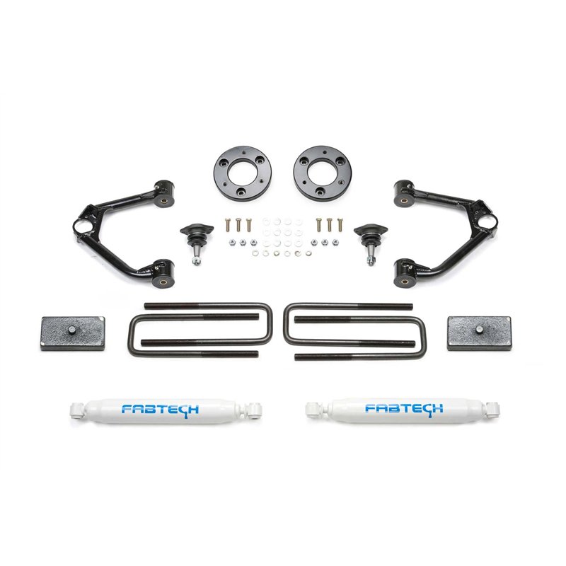 Fabtech | Lift Kit-Suspension w/Shock - Silverado / Sierra 1500 2019-2022