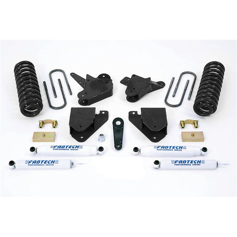 Fabtech | Lift Kit-Suspension w/Shock - F-250 / F-350 6.0L / 7.3L 2001-2004