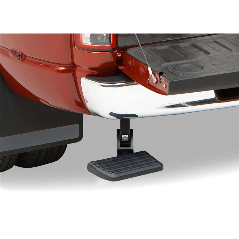 AMP Research | BedStep Flip Down Bumper Step - Ram 1500 / 2500 / 3500 2002-2009