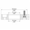 COYOTE | Wheel Adapter 31.75mm / 74.10mm / 5x114.3 - 5x120.65 to 5x127 / 12x1.5