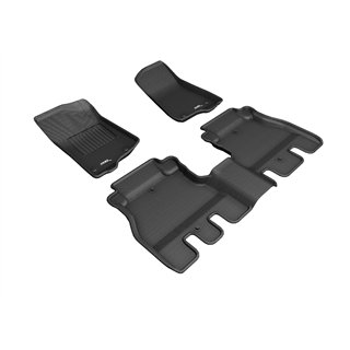 3D Mats | KAGU Tapis Toute Saison - Avant & Arrière - Wrangler (JL) 2018-2023