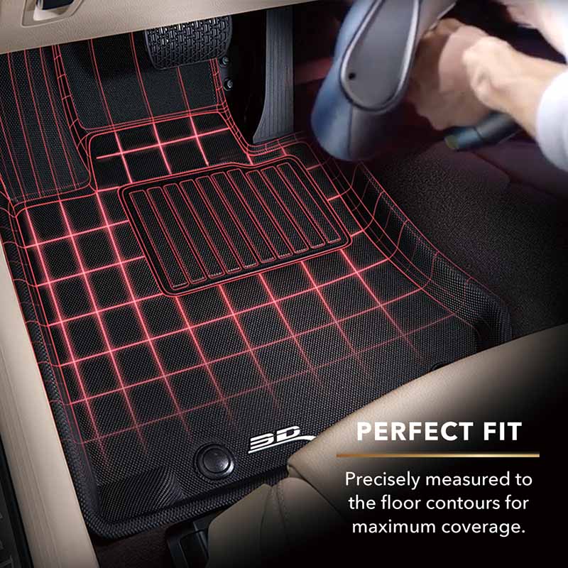 3D Mats | KAGU Tapis Toute Saison - Avant & Arrière - Wrangler (JL) 2018-2023