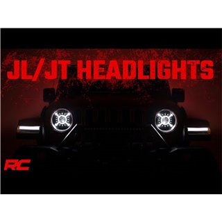Rough Country | Headlight - Gladiator / Wrangler (4xe) / Wrangler (JL) 2020-2024