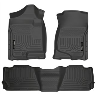 Husky Liners | Front/2nd Seat Floor Liners - Escalade / Tahoe / Yukon 2007-2014