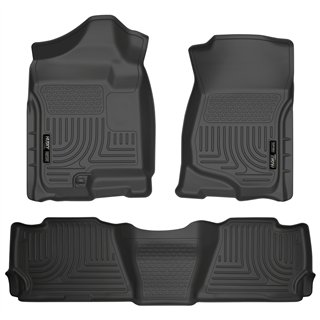 Husky Liners | Front/2nd Seat Floor Liners - Cadillac / Chevrolet / GMC 2007-2014
