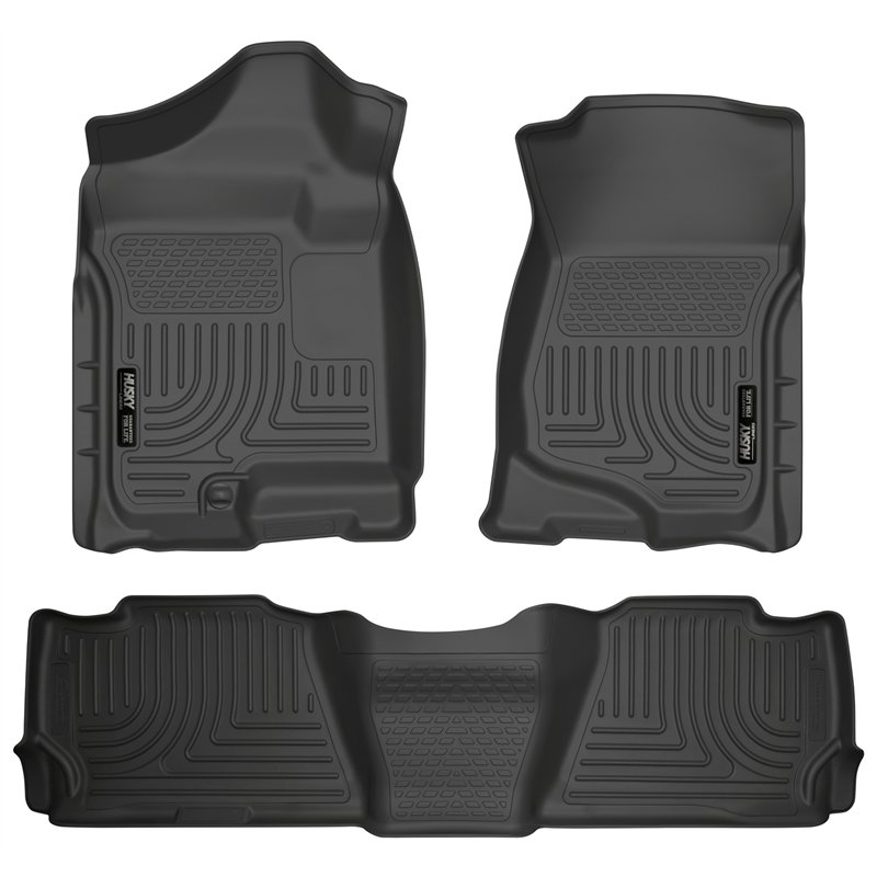 Husky Liners | Front/2nd Seat Floor Liners - Cadillac / Chevrolet / GMC 2007-2014