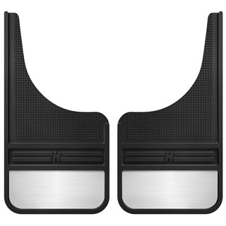 Husky Liners | Rubber Front Mud Flaps-12IN w/Weight - Buick / Cadillac / Chevrolet 2000-2020