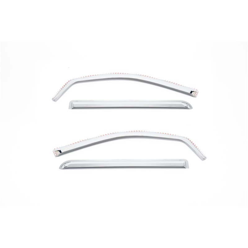 Putco | Element Chrome Window Visor Tape On - Chevrolet / GMC 2014-2019