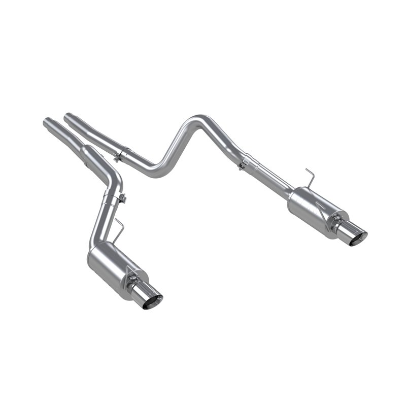 MBRP | Cat Back, Dual Split Rear, Street XP - Mustang GT / Shelby GT500 4.6L / 5.4L 2005-2010