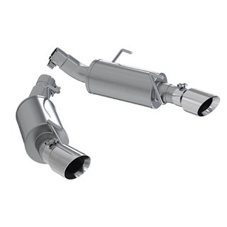MBRP | Dual Mufflers Axle Back, Split Rear, PRO - Mustang GT / Shelby GT500 4.6L / 5.4L 2005-2010