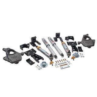 Belltech | Front And Rear Complete Kit W/ Street Performance Shocks - Silverado / Sierra 1500 2016-2018