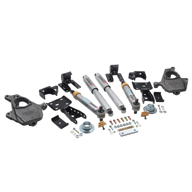 Belltech | Front And Rear Complete Kit W/ Street Performance Shocks - Silverado / Sierra 1500 2016-2018