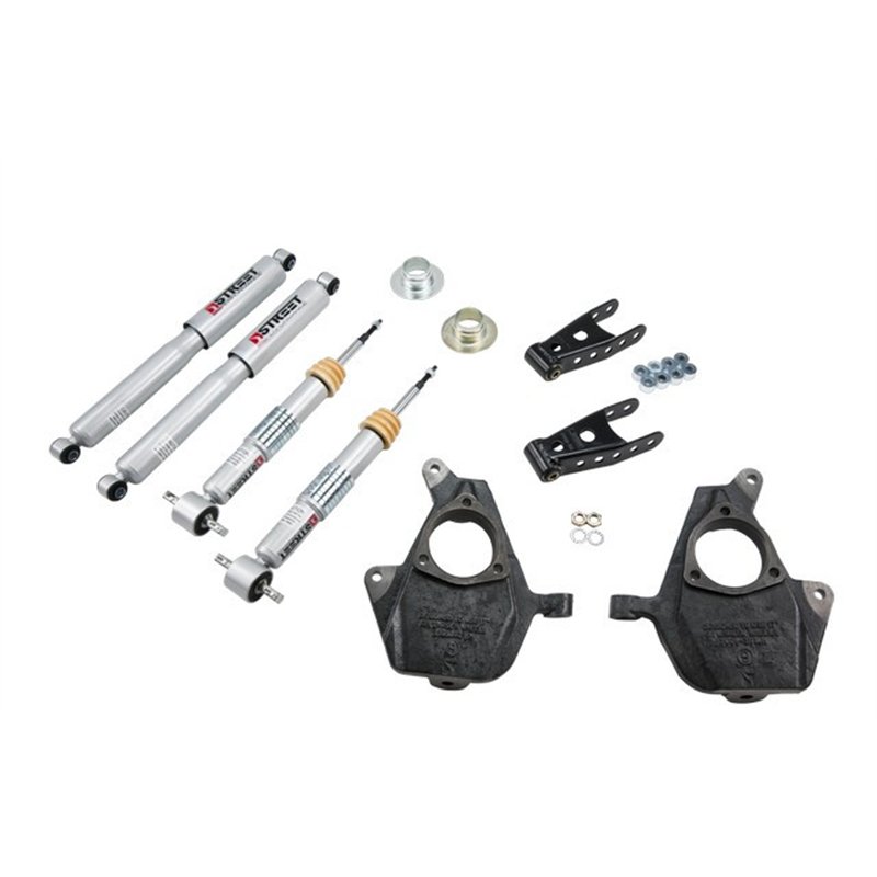 Belltech | Front And Rear Complete Kit W/ Street Performance Shocks - Silverado / Sierra 1500 2007-2013