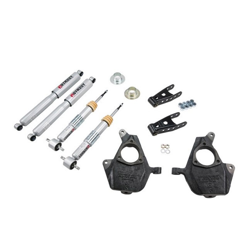 Belltech | Front And Rear Complete Kit W/ Street Performance Shocks - Silverado / Sierra 1500 2007-2013